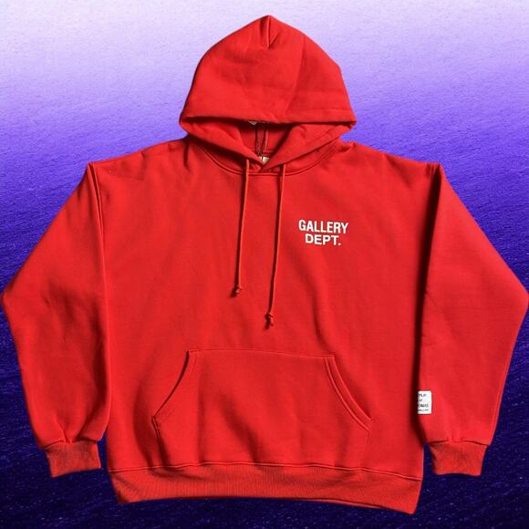 Gallery dept Red hoodie - Picture 1 of 4